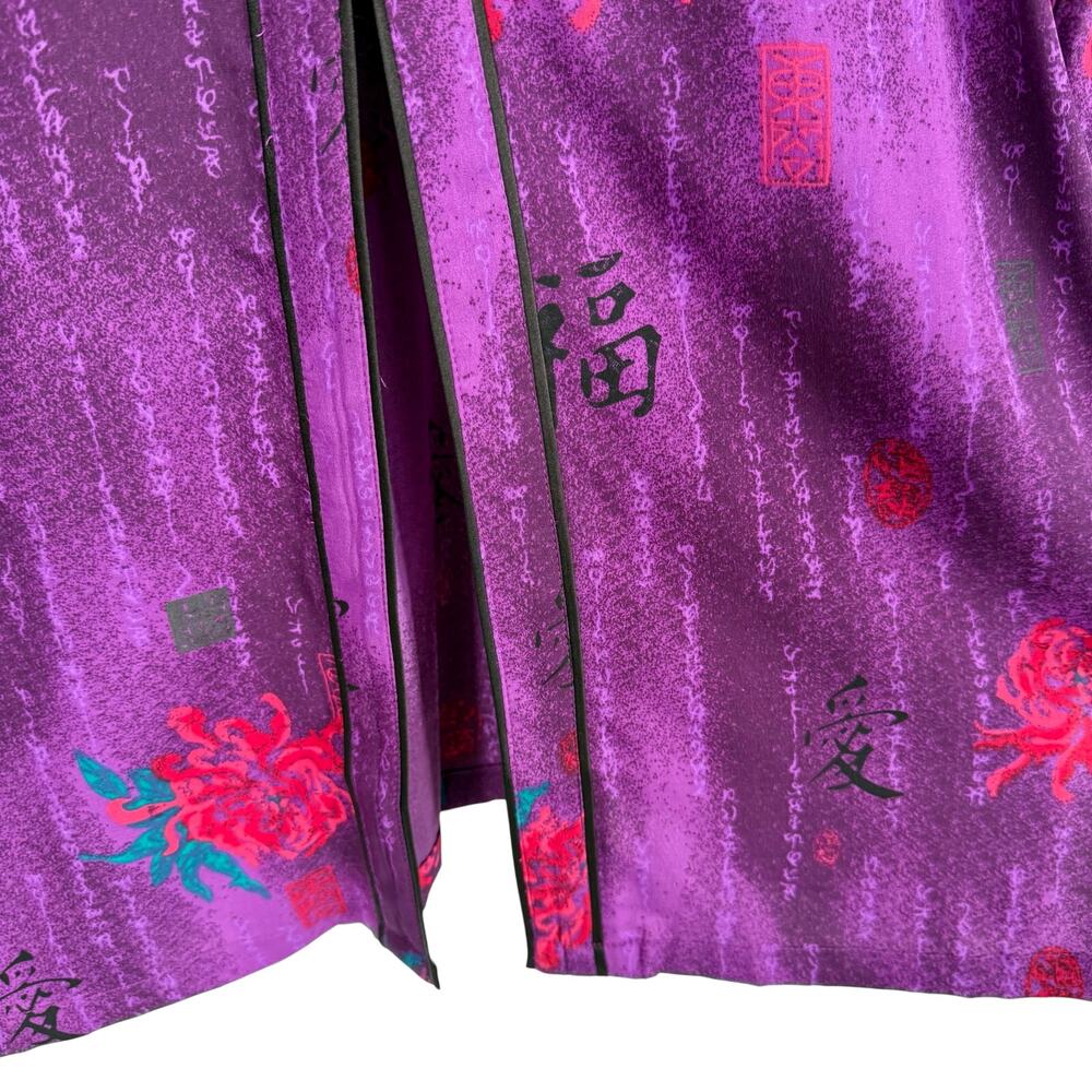 NEW NWOT Additions by Chicos Sz LARGE 2 Japanese Asian Blouse Shirt Top Artsy - Picture 7 of 9